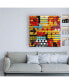 Фото #3 товара Philippe Hugonnard Made in Spain 3 Colorful Blind Art Canvas Art - 15.5" x 21"