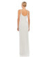 Фото #3 товара Women's s Ieena Sequined Ruched One Shoulder Gown