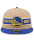 Men's Tan/Royal Golden State Warriors 2024 NBA Draft 9FIFTY Snapback Hat