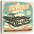 Wandbilder Vintage Schild Car Wash