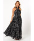 Фото #1 товара Women's Lennon Halterneck Maxi Dress