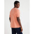 Free Assembly Everyday T-Shirt Men Small Orange 100% Cotton Shortsleeve Pullover