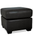 Фото #7 товара Orid Leather Ottoman, Created for Macy's