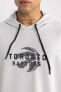 Фото #24 товара Fit Nba Toronto Raptors Oversize Fit Kapüşonlu Kısa Kollu Tişört B3883ax24sp