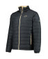 ფოტო #2 პროდუქტის Men's Black Purdue Boilermakers Powder Lite Omni-Heat Reflective Full-Zip Jacket