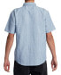 Фото #2 товара Men's Dayshift Stripe II Short Sleeve Shirt