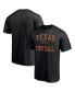 Фото #2 товара Men's Black Texas Longhorns First Sprint Team T-shirt