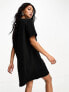 Фото #2 товара AllSaints Rista t-shirt mini dress in black