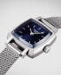 ფოტო #3 პროდუქტის Women's Swiss T-Lady Lovely Stainless Steel Mesh Bracelet Watch 20mm