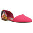 Фото #3 товара TOMS Jutti D'orsay Slip On Womens Pink Flats Casual 10016366T