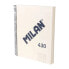 MILAN A4 Spiral Notebook With Hard Cover Grid Paper 120 Sheets 5x5 mm - фото #2