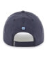 Фото #3 товара Men's Navy North Carolina Tar Heels Microburst Clean Up Adjustable Hat