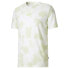 Фото #1 товара Puma Cloud Tie Dye Crew Neck Short Sleeve T-Shirt Mens Yellow Casual Tops 678790