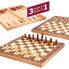 Фото #2 товара CB GAMES 3 In 1 Chess. Checkers And Backgammon Case Board Game