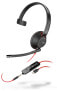 Фото #2 товара Poly Blackwire 5210 - Headset - Head-band - Office/Call center - Black - Monaural - Buttons
