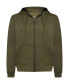 Premium Zip-Up Hoodie for Men with Smooth Silky Matte Finish & Cozy Fleece Inner Lining - Men's Sweater with Hood