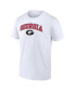 Фото #2 товара Men's White Georgia Bulldogs Campus T-shirt