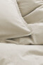 Фото #3 товара Washed Cotton Twin Duvet Cover Set