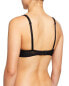 Фото #2 товара Maison Lejabi 272148 Women's Black Tattoo Padded Demi Cup Bra Size 34B