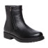 Фото #3 товара Propet Troy Zippered Booties Mens Black Casual Boots MBA005LBLK