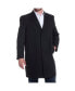 ფოტო #11 პროდუქტის Luke Wool Mens Tailored 37" Walker Jacket Top Coat Car Coat Overcoat