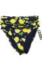 Фото #1 товара Trina Turk 267812 Women's Black/Yellow Bikini Bottom Swimwear Size 12