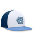 Men's White/Carolina Blue North Tar Heels Tri-Tone Heritage Collector Fitted Hat