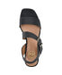 Фото #4 товара Women's Albatas Asymmetrical Block Heel Sandals