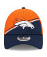 Фото #3 товара Men's Orange, Navy Denver Broncos 2023 Sideline 9FORTY Adjustable Hat