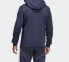 Фото #4 товара adidas 运动型格连帽针织夹克外套 男款 蓝色 / Куртка Adidas Trendy Clothing Featured Jacket DQ3117
