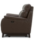 Фото #5 товара CLOSEOUT! Kolson 60" Leather Power Recliner Loveseat, Created for Macy's