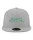 ფოტო #4 პროდუქტის Men's Gray Seattle Sounders FC Wordmark 9FIFTY Snapback Hat