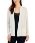 Фото #1 товара Petite Malibu Open-Front Cardigan