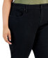 Фото #4 товара Plus Size Mid-Rise Curvy Capri Jeans, Created for Macy's