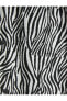 Zebra Desenli Gömlek Cepli
