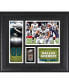 Фото #1 товара Dallas Goedert Philadelphia Eagles Framed 15" x 17" Player Collage with a Piece of Game-Used Ball