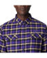 ფოტო #2 პროდუქტის Men's Purple Washington Huskies Flare Gun Flannel Long Sleeve Shirt