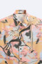 Abstract print shirt