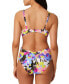 Bar III Womens Paradise Garden Monokini One-Piece Swimsuit Multi Size Small