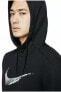 Фото #3 товара Dry Swoosh Erkek Kapüşonlu Siyah Sweatshirt