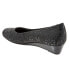 Фото #10 товара Trotters Lauren T1110-013 Womens Black Narrow Leather Loafer Flats Shoes