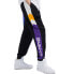 Спортивные джоггеры Li-Ning с принтом и контрастными вставками, цвет темно-фиолетовый,