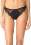 Фото #1 товара Thistle & Spire 187366 Womens Amore Cheeky Bikini Panties Black Size Large