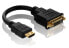 Фото #2 товара PureLink PureInstall Serie HDMI DVI Adapterkabel vergoldet St. A 24+1pol DVI-D Bu. - Adapter - Digital/Display/Video