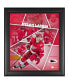 Фото #1 товара Dylan Larkin Detroit Red Wings Framed 15'' x 17'' Impact Player Collage with a Piece of Game-Used Puck - Limited Edition of 500