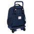 Школьный рюкзак с колесиками BlackFit8 Тёмно Синий 33 X 45 X 22 cm