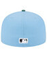 Фото #5 товара Men's Sky Blue, Cilantro San Diego Padres 1998 World Series 59FIFTY Fitted Hat