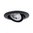 PAULMANN 93367 - Surfaced lighting spot - Non-changeable bulb(s) - 1 bulb(s) - LED - 3000 K - Black