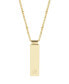 ფოტო #17 პროდუქტის Maisie Initial Gold-Plated Pendant Necklace