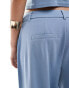 JDY wide leg co-ord trouser in denim blue